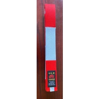 Red White Masters Belt