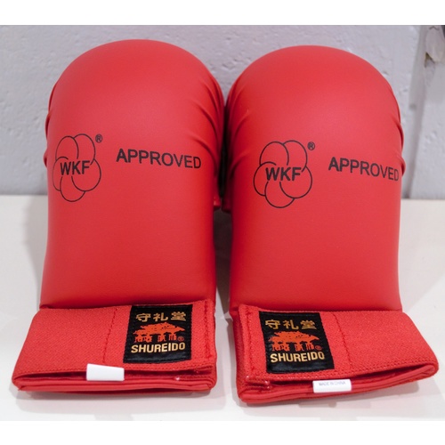 Fist Guard Red Small WKF