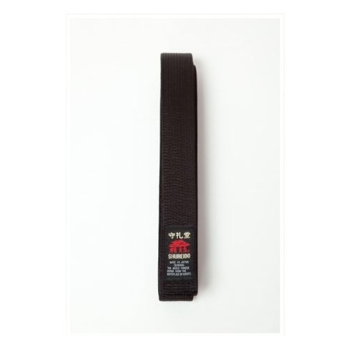Black Belt Heavy Weight 4.5cm Cotton [Size: 4]