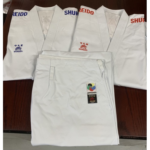 WAZA WKF Red Blue Set 2 Tops 1 Pants